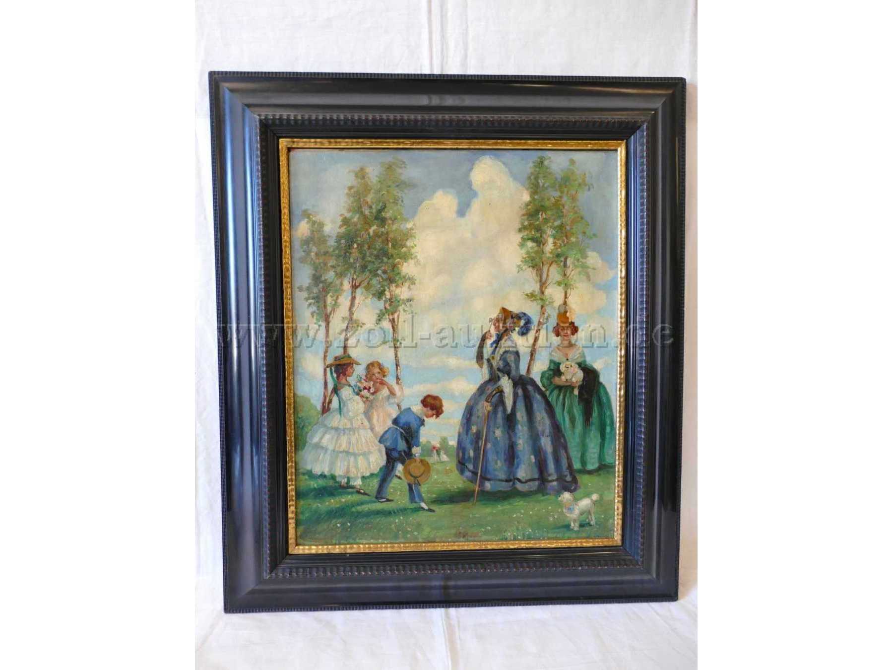 Gesamtansicht im Rahmen