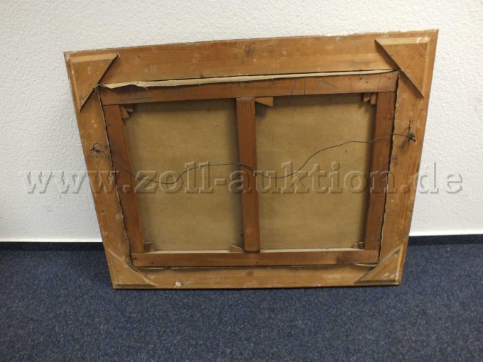 1 schilderij "Vissersboten in een lagune" van de kunstenaar Ludwig Dill – foto 2 – kavel bij Zoll-Auktion, Paderborn