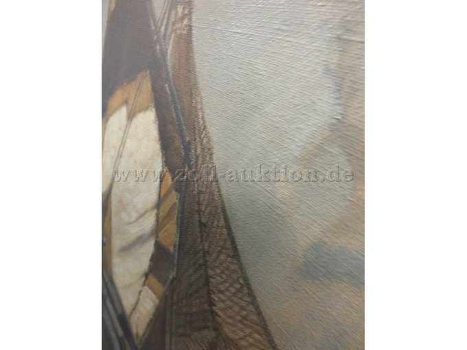 1 schilderij "Vissersboten in een lagune" van de kunstenaar Ludwig Dill – foto 7 – kavel bij Zoll-Auktion, Paderborn