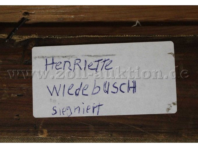 Signatur Henriette Wiedebusch