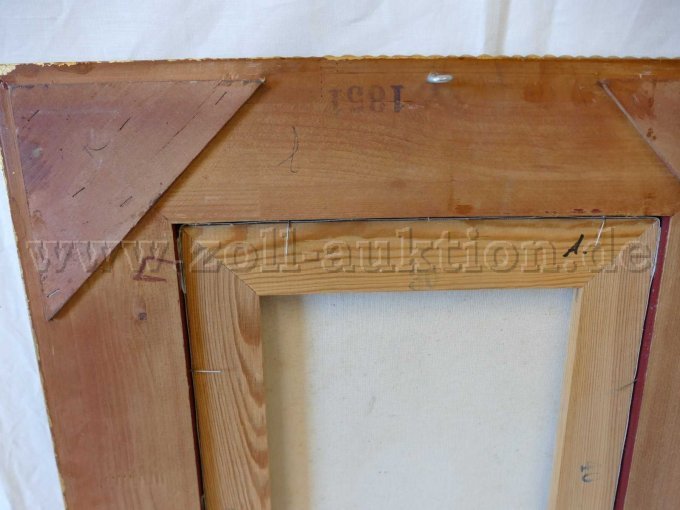 Teilansicht Rückseite Rahmen