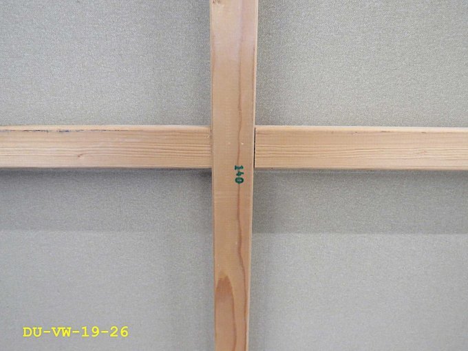 Rückseite Rahmenkreuz