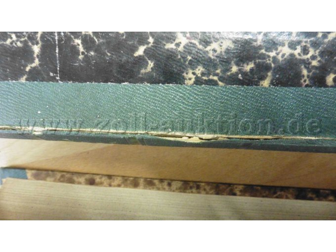 Buchrücken lose Band 3