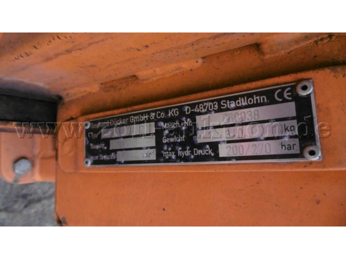 Typenschild Gerät 2 (orange)