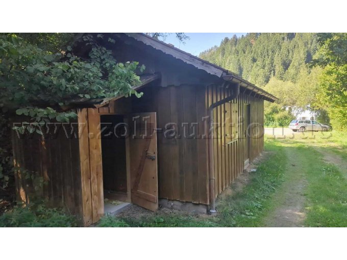 Hütte+Holz-Anbau
