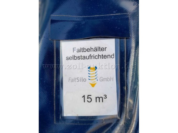 Typenschild Faltbehälter