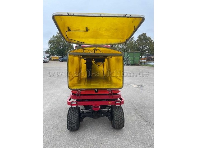 Frontsammelmäher - hinten