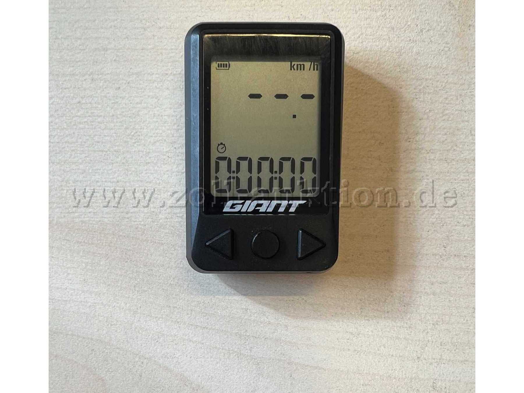 Fahrradcomputer von vorne