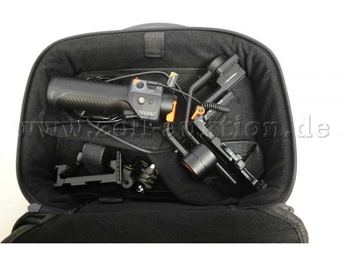 Transporttasche Hohem Gimbel mit Inhalt