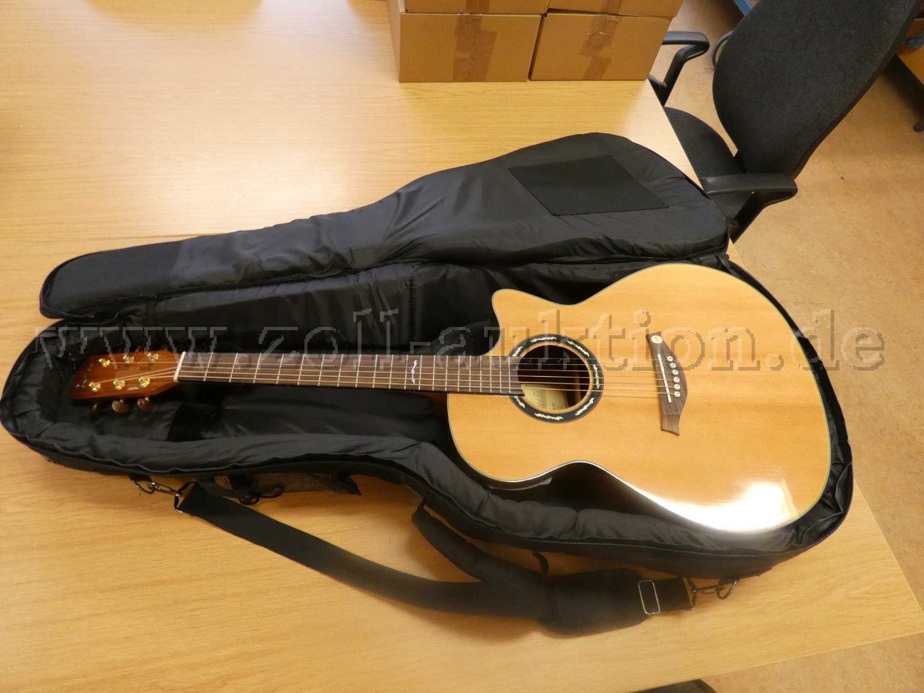 Gitarre in Tasche