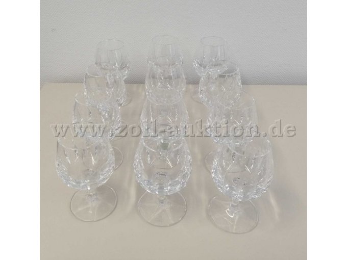 Cognacschwenker; Ansicht von oben