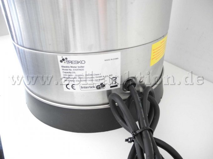 Nahansicht Stromkabel