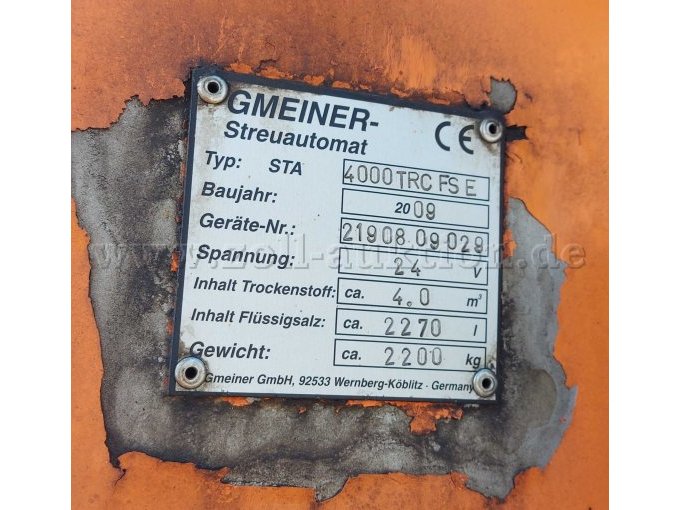 1 Gmeiner Streuautomat STA 4000 TRC FS E – foto 11 – kavel bij Zoll-Auktion, Passau