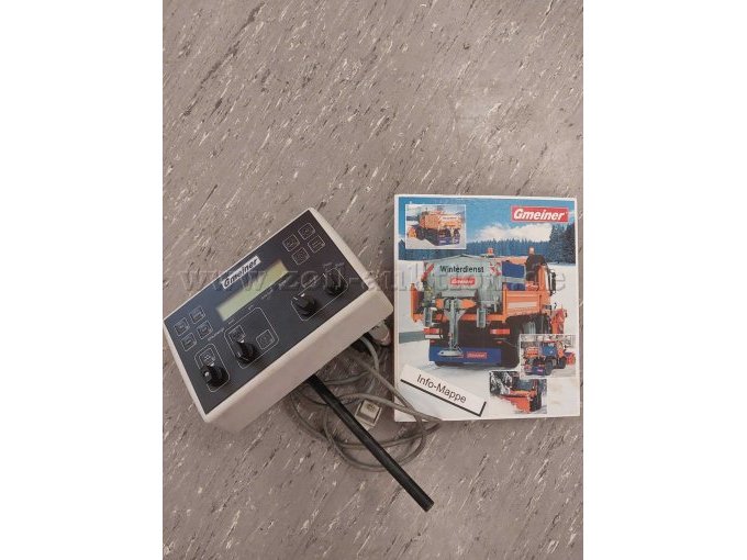 Steuerung und Infomappe