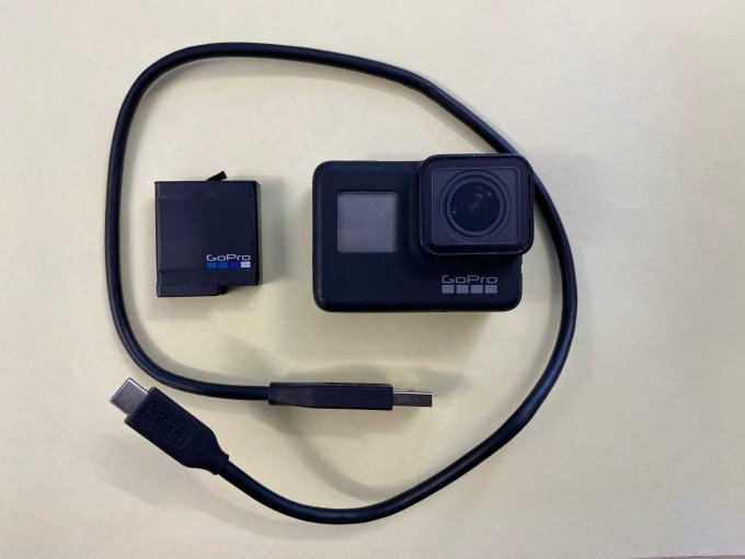 GoPro Hero 7 Black inklusive Akku und Ladekabel