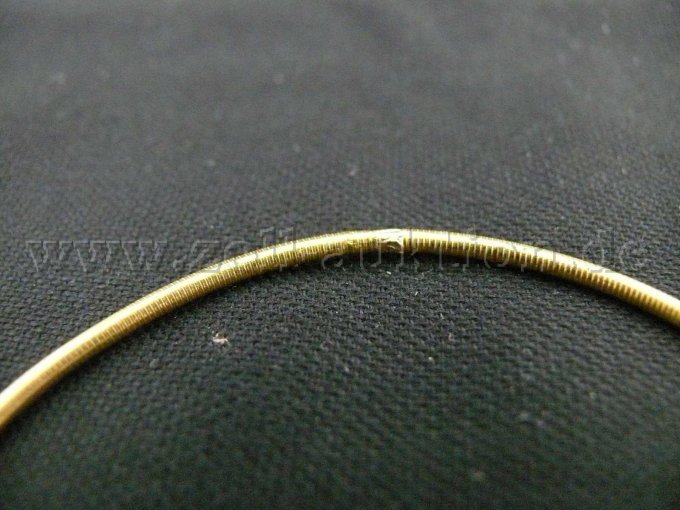 Goldarmreif, Lötstelle