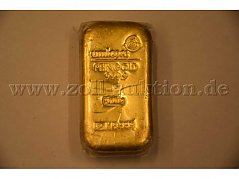 1 Goldbarren 500g „umicore“ 999,9 Feingold