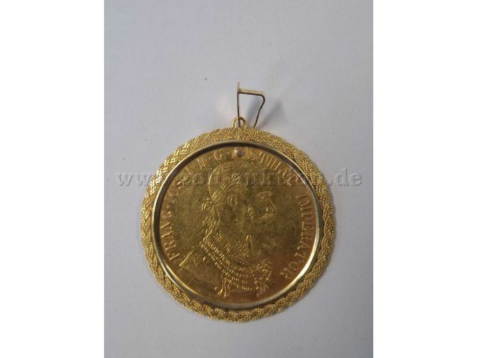 1 Goldkette mit Goldanhänger 585er Gold – foto 2 – kavel bij Zoll-Auktion, Reutlingen