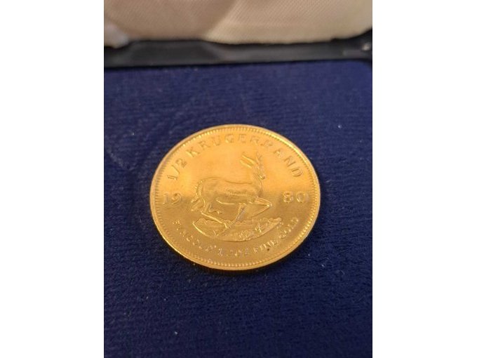 1 Goldmünze *** 1/2 Krügerrand*** 1/2 Unze Feingold – foto 4 – kavel bij Zoll-Auktion, München