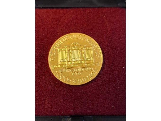 1 Goldmünze *** Wiener Philharmoniker, 1.000 Schilling*** 1/2 Unze Feingold – foto 5 – kavel bij Zoll-Auktion, München