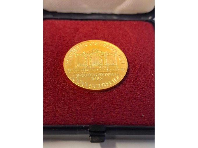 1 Goldmünze *** Wiener Philharmoniker, 1.000 Schilling*** 1/2 Unze Feingold – foto 4 – kavel bij Zoll-Auktion, München