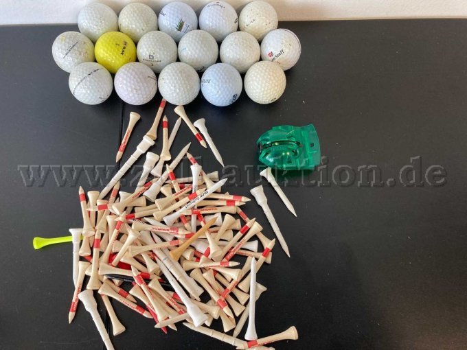 Bälle und Tees