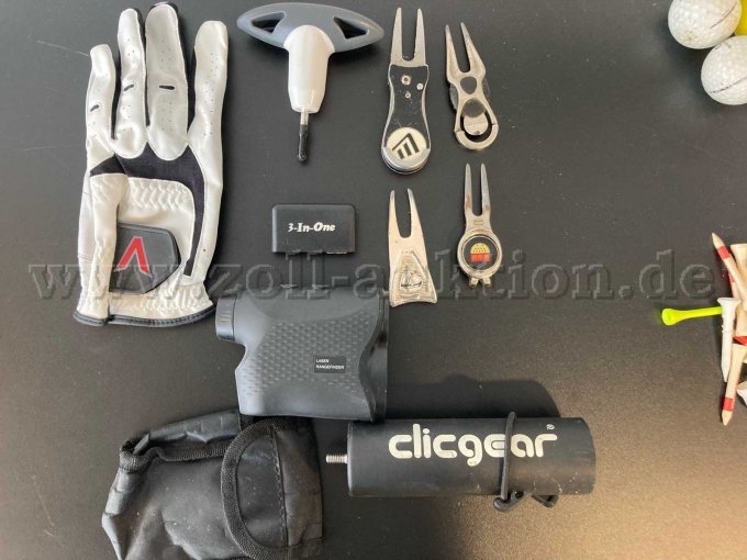 Zubehör - Laser Rangefinder, Handschug (neu), div. Kleinteile