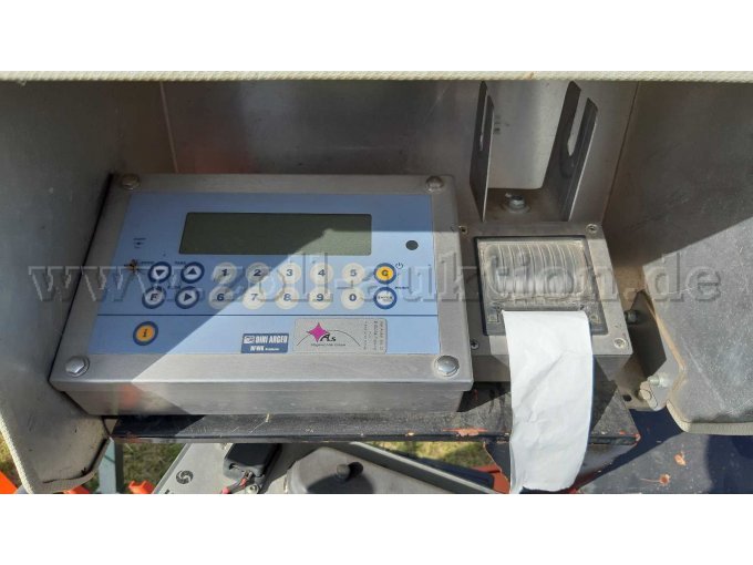 Waagenanzeige mit Drucker