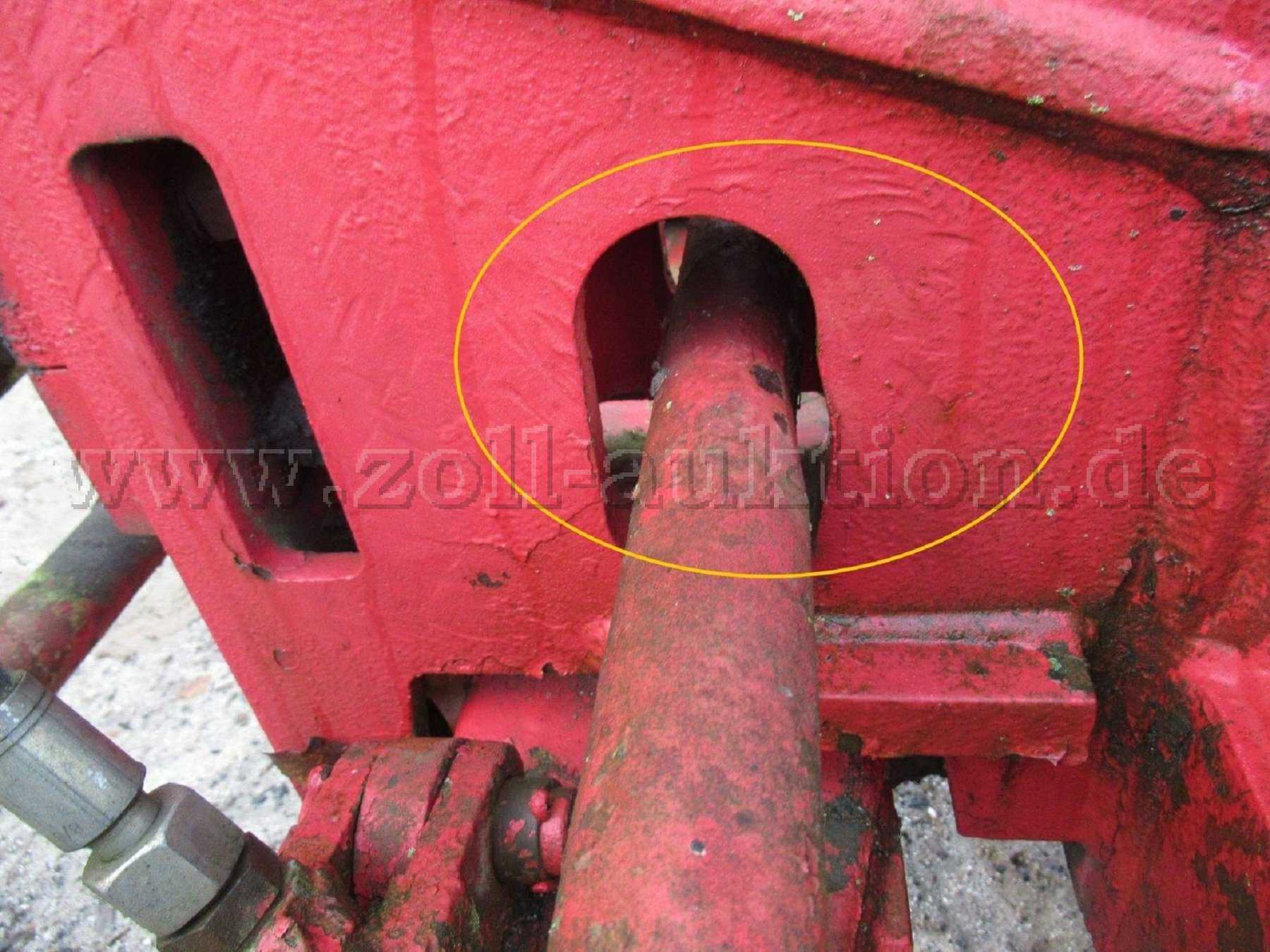 15 Führung vorne Lenkachse ausgeschlagen