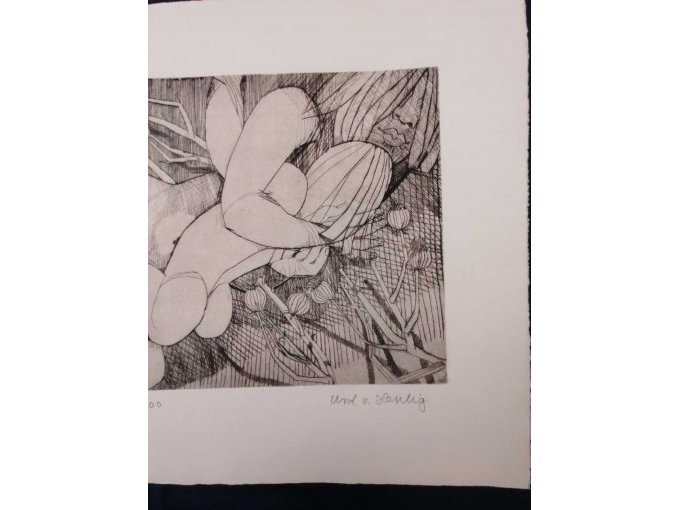 Ansicht 2 Bild "kleines und großes Weib" mit Signatur