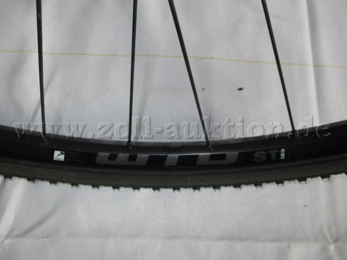 Teilansicht Vorderrad mit Felge