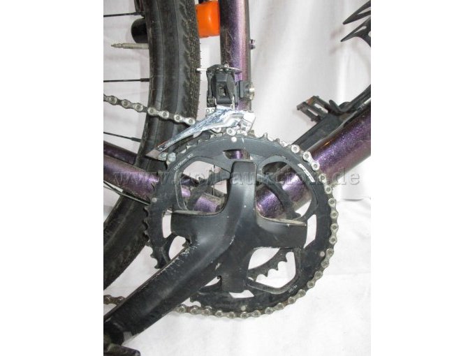 Ansicht Shimano GRX Umwerfer und Kettenblätter