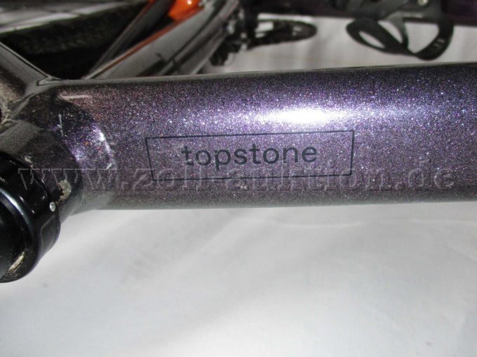 Teilansicht Rahmen mit Modellbezeichnung