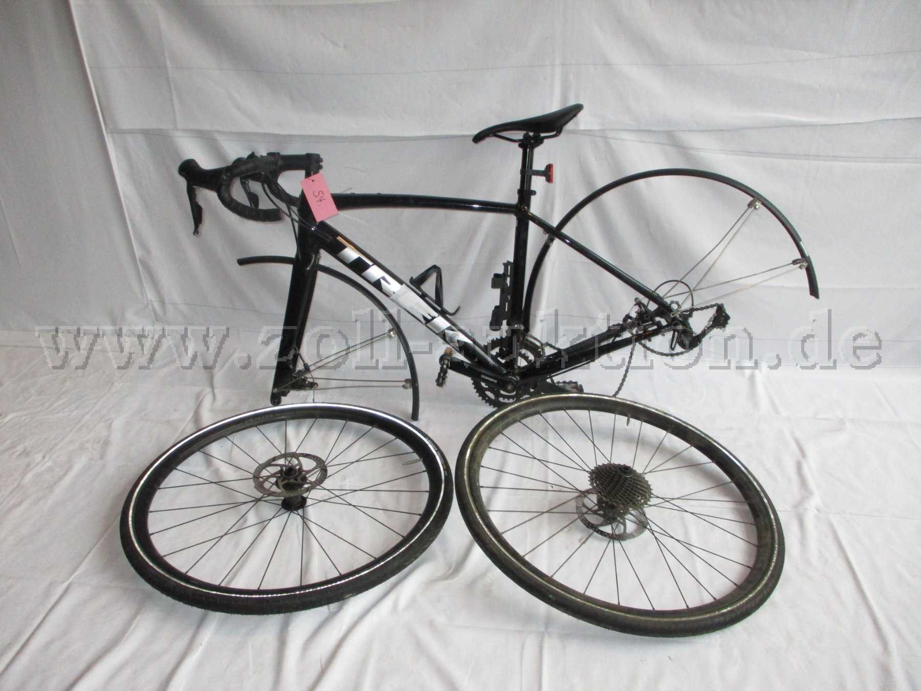 Vollansicht Gravelbike Trek Domane 2 28 Zoll in Teilen
