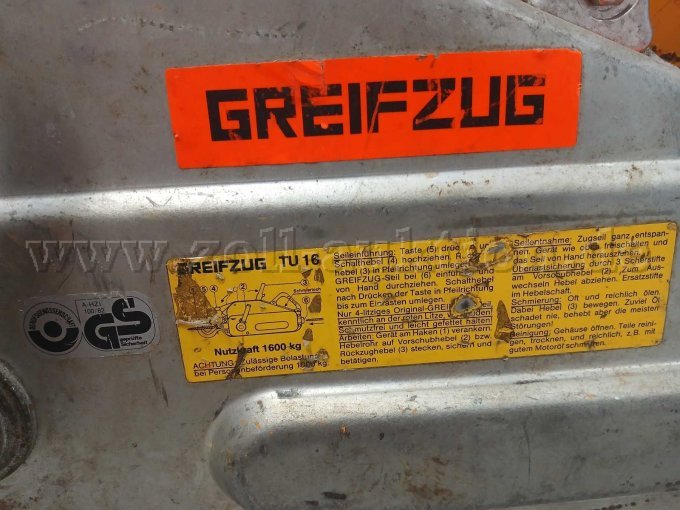Beschriftung Greifzug