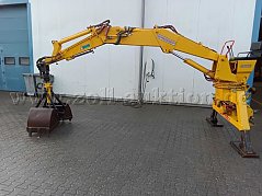Knickarm mit Greifschaufel