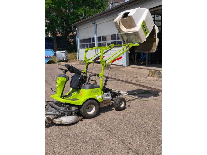 Hochentleerung mit Fangkorb