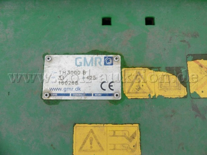 Typenschild Mähwerk