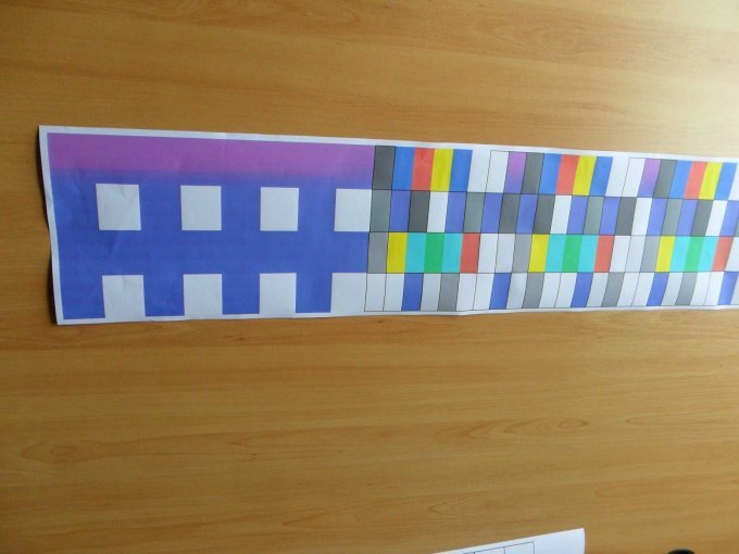Musterausdruck Farben