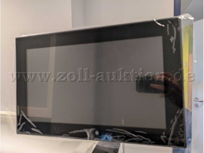 Frontansicht Monitor mit Displayfolie