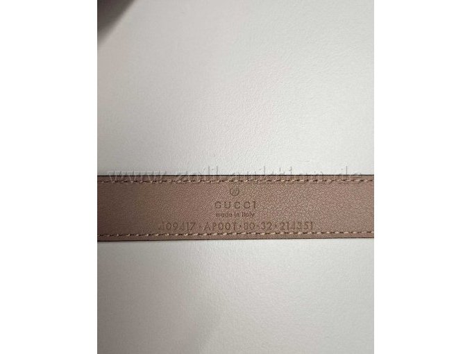 Aufdruck Innenseite Gürtel