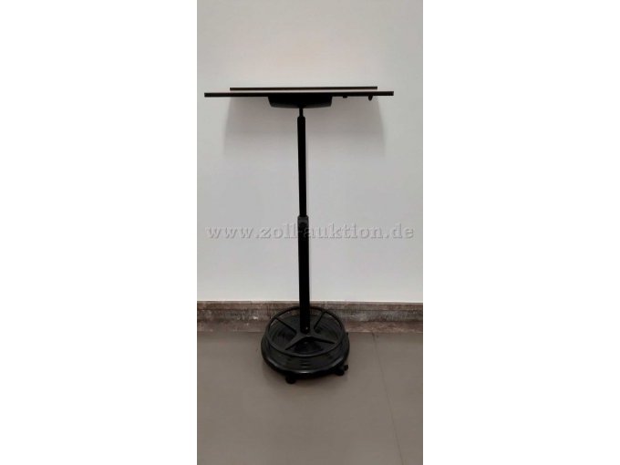 Gesamtansicht Vorderseite -höchste Einstellung - waagerechte Plattenstellung