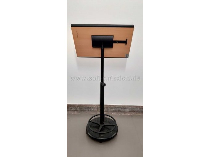 Gesamtansicht Rückseite -höchste Einstellung - schrägste Plattenstellung -