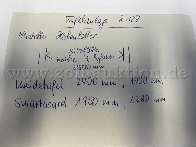 Skizze mit Konstruktionsabmessungen