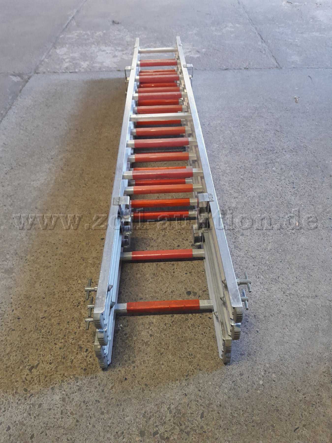 1 HACA aluminium steekladder-set (1x A, 3x B-delen)