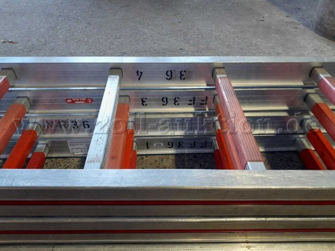 1 HACA Steckleiter-Set aus Aluminium (1xA, 3xB-Teile) – foto 4 – kavel bij Zoll-Auktion, Braunschweig