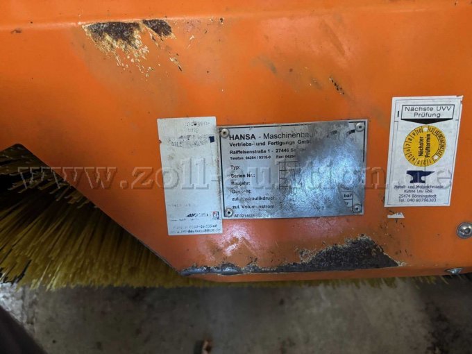 1 HANSA Mehrzweckfahrzeug APZ 1003K defekt – foto 9 – kavel bij Zoll-Auktion, Quickborn
