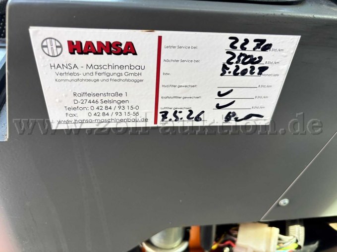 1 HANSA Mehrzweckfahrzeug APZ 1003K defekt – foto 7 – kavel bij Zoll-Auktion, Quickborn