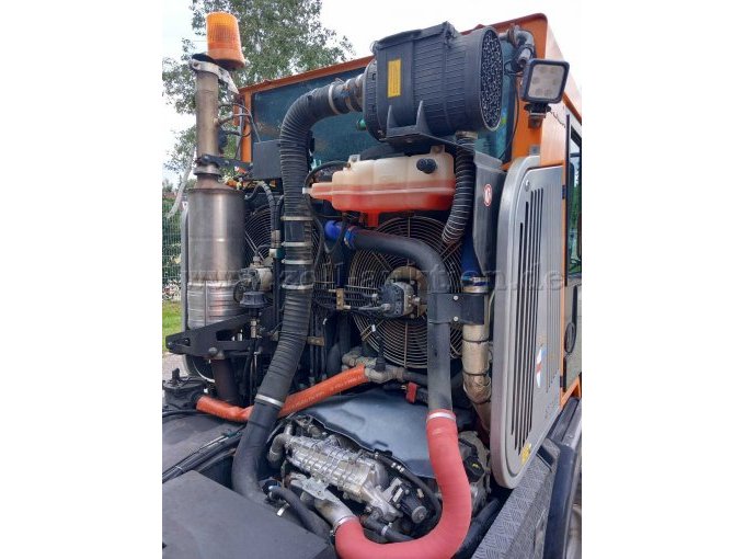 Motor von hinten