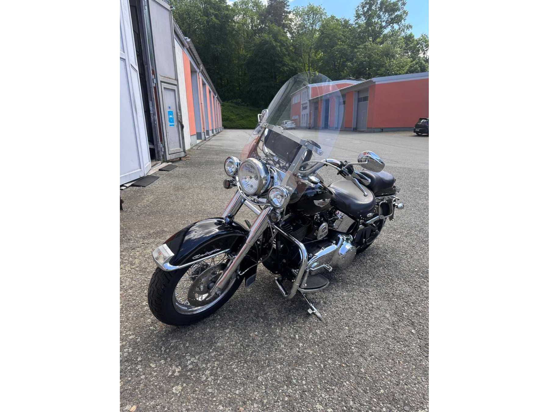Harley Davidson Seitenansicht